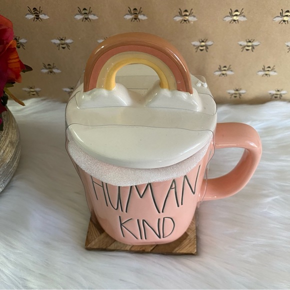 Rae Dunn Mug With Topper Kitchen Home Decor - Picture 2 of 6